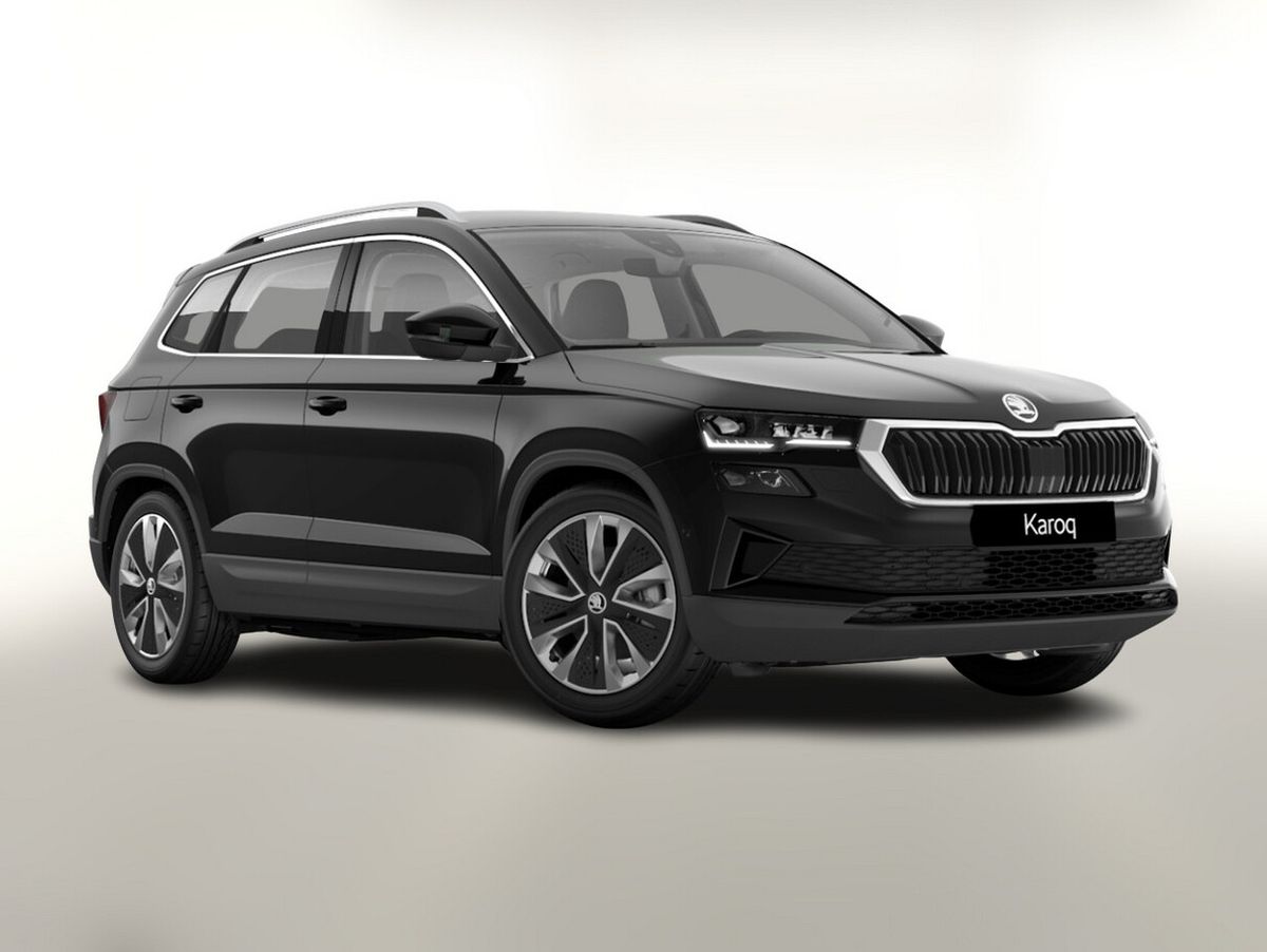Skoda Karoq Selec ACC SIdeA Kam Kessy SunS LaneA 17Z Finanzierung privat Auto kaufen