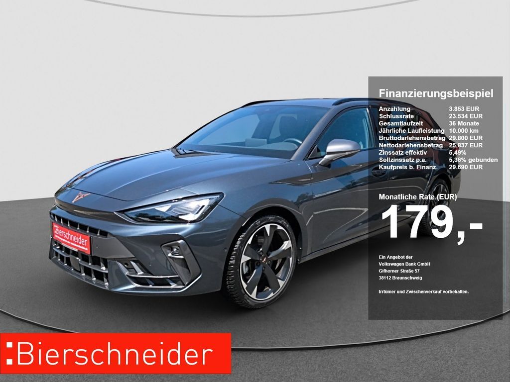 Cupra Leon SP 2.0 TDI DSG 5-J-G NAVI AHK KESSY 18LM RF Leasing