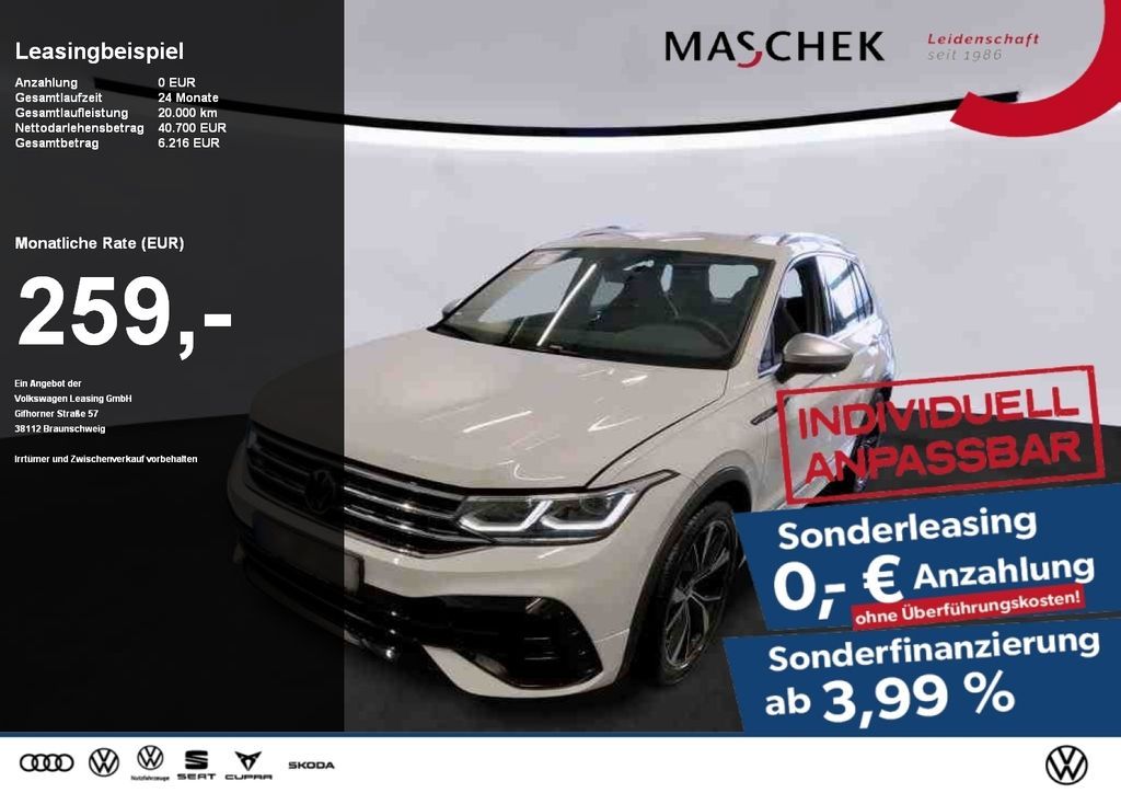 Volkswagen Tiguan R *Sonderleasing* AHK Navi elektr. Heckkl Leasing