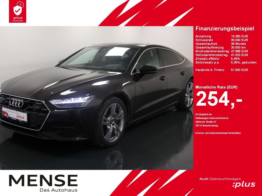 Audi A7 Sportback 45 TDI quattro S tronic Matrix|AHK Leasing