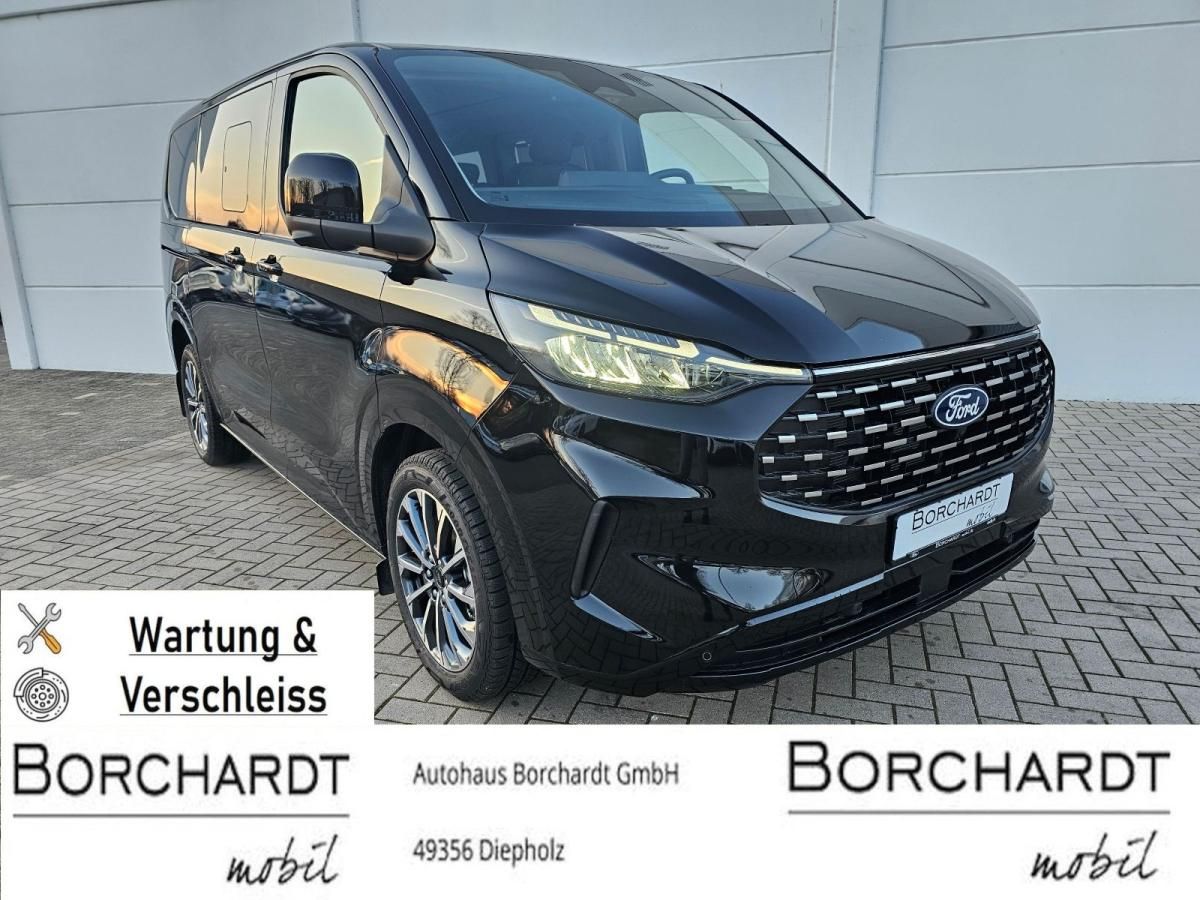 Ford Tourneo Custom Titanium X*Pano*Exklusiv*AHKs**Wartung & Verschleiss*Schiebet.el*dig.Spiegel*sofort* Leasing