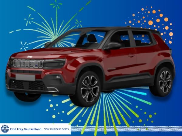 Jeep Avenger 1.2 DCT6 e-Hybrid Black Edition *inkl. Winterpaket & All-Wetter-Reifen* Leasing