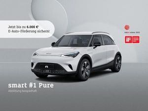 smart #1 Pure ❗️inkl. 6.000€ E-Prämie Anzahlung¹⚡(LED, 18" LM, Android Auto/Carplay, uvm.)