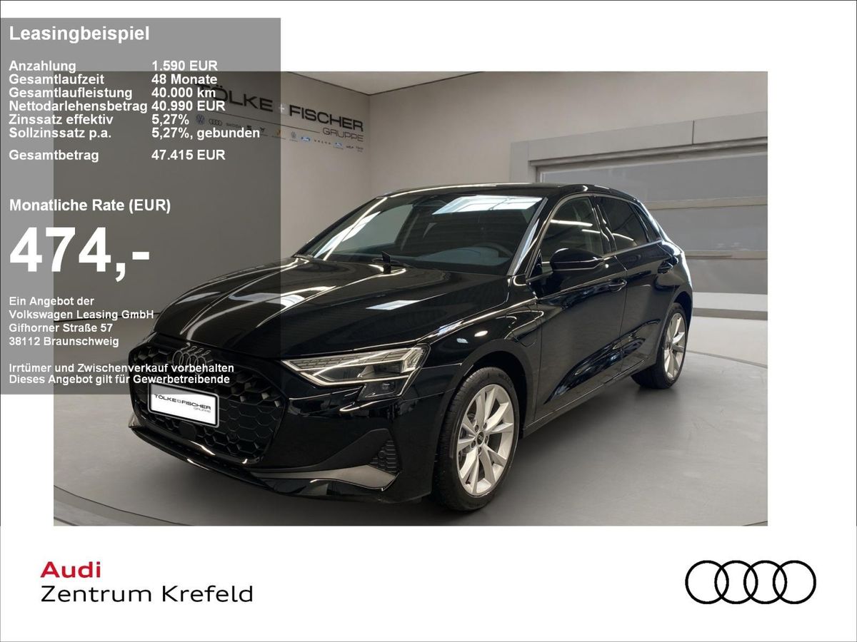 Audi A3 Sportback TFSI e S tronic ACC AUT Kam. Leasing