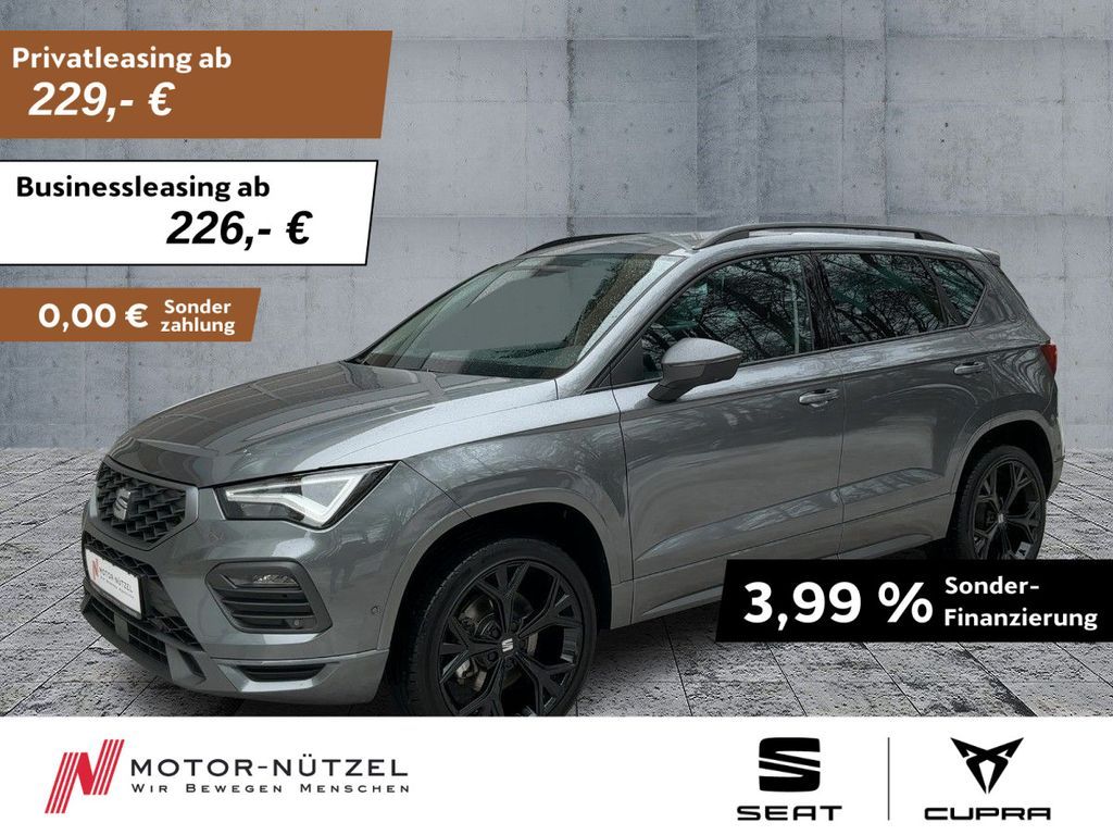 Seat Ateca 1.5 TSI FR LED+NAVI+APP+ACC+SHZ+RFK+NSW+VC Leasing