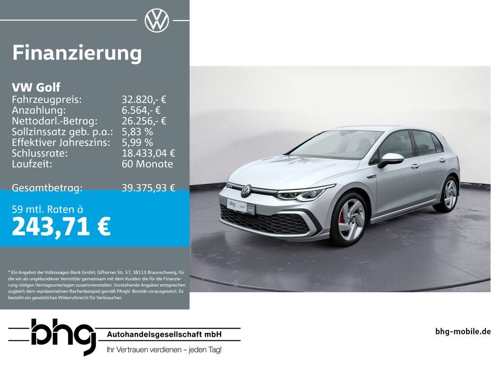 Volkswagen Golf GTD 2.0TDI SCR DSG LEDplus Front-Lane-Assis Leasing