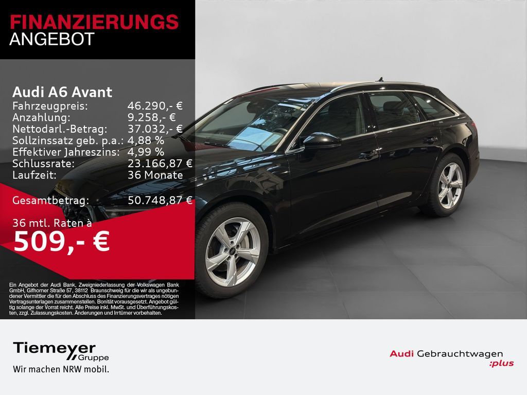 Audi A6 Avant 45 TFSI ADVANCED 360 AHK LEDER MEMORY Leasing