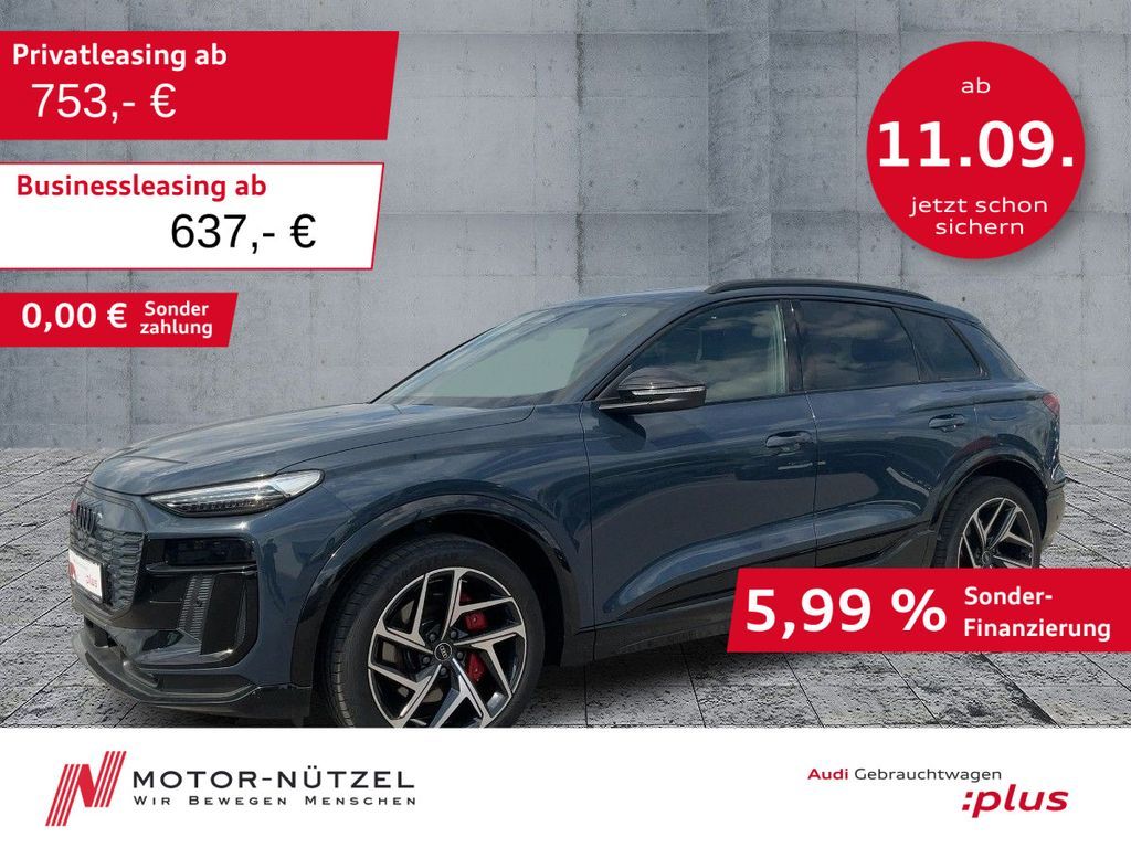 Audi SQ6 e-tron QU MATRIX+NAV+HuD+B&O+ACC+AIR+PANO+21 Leasing