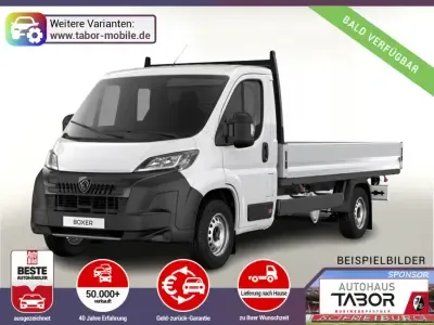 Peugeot Boxer Pritsche 435 AT L4 AHK CarPlay VisibP ERad Leasing