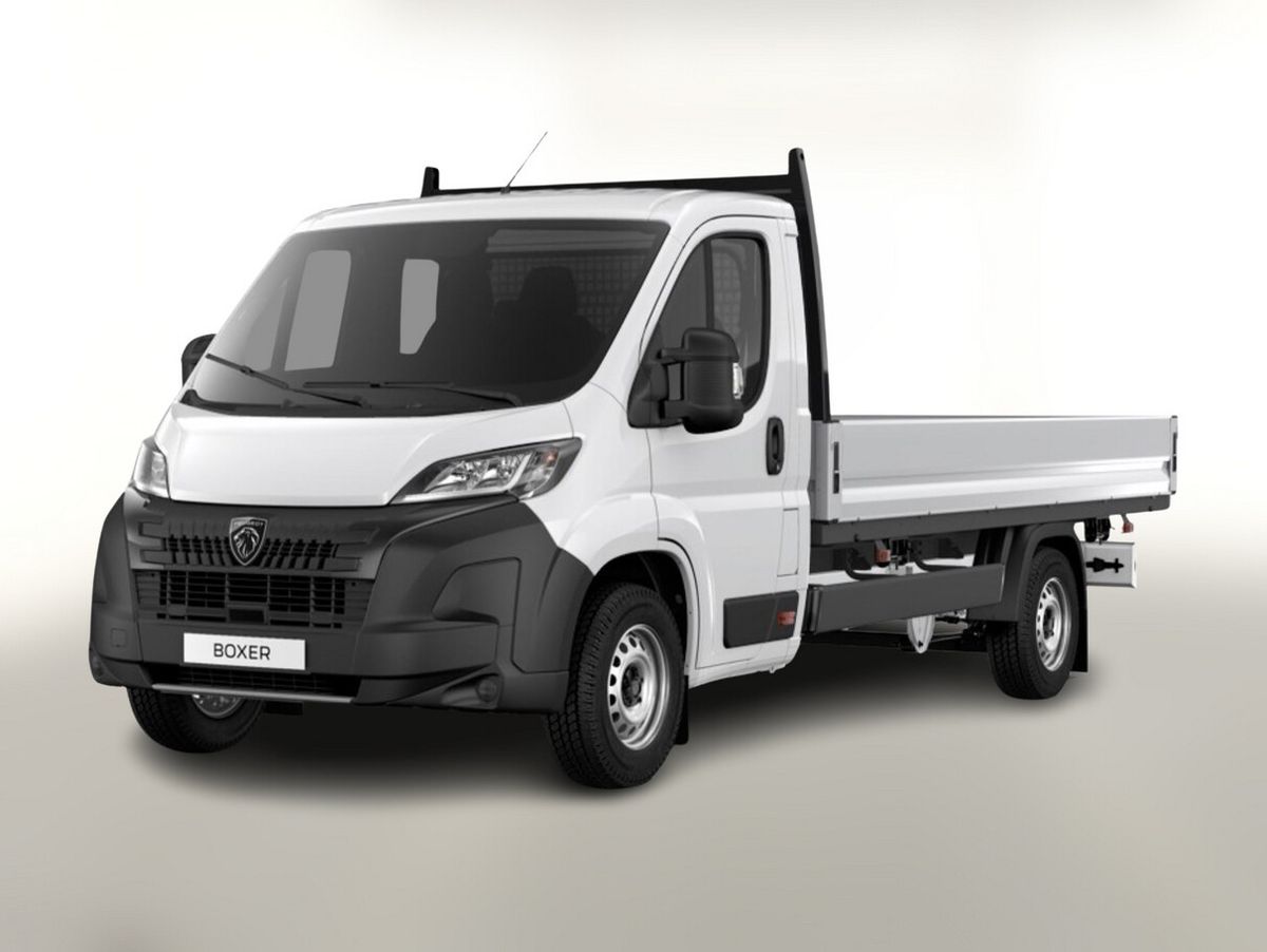 Peugeot Boxer Pritsche 435 AT L4 AHK CarPlay VisibP ERad Gewerbeleasing Leasing