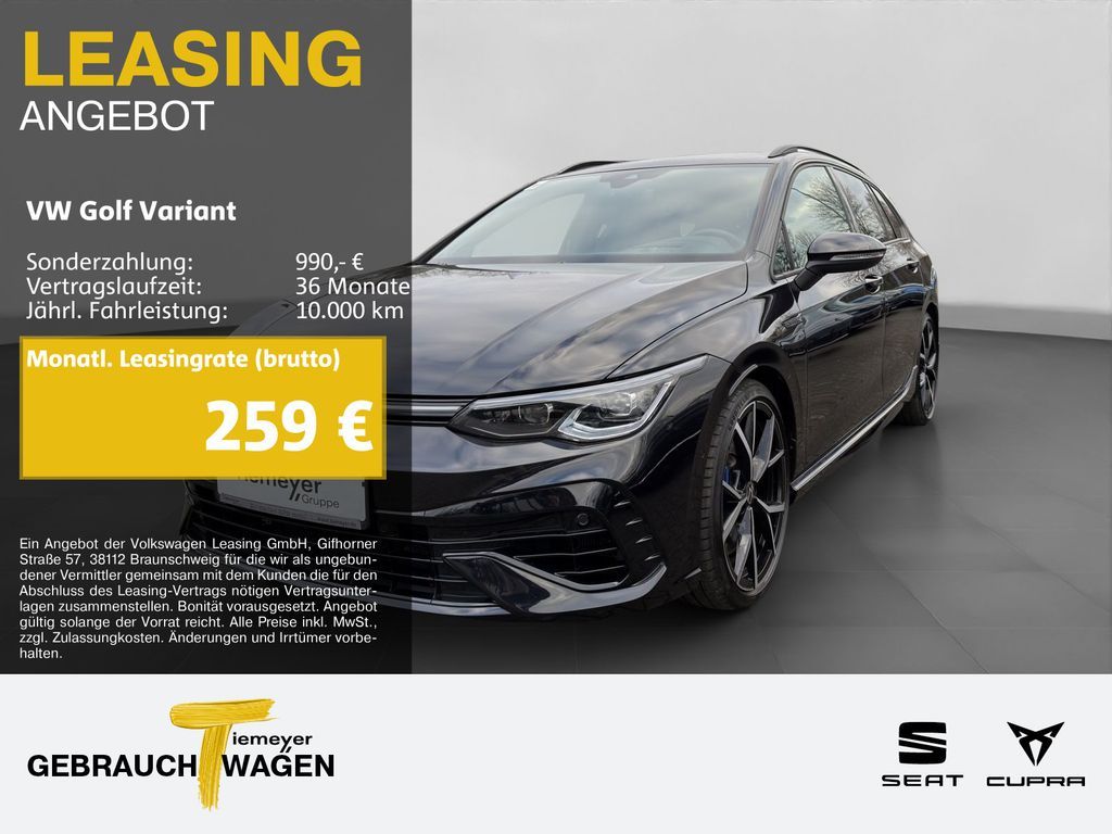 Volkswagen Golf Variant R LEDER LM19 HuD H/K Leasing
