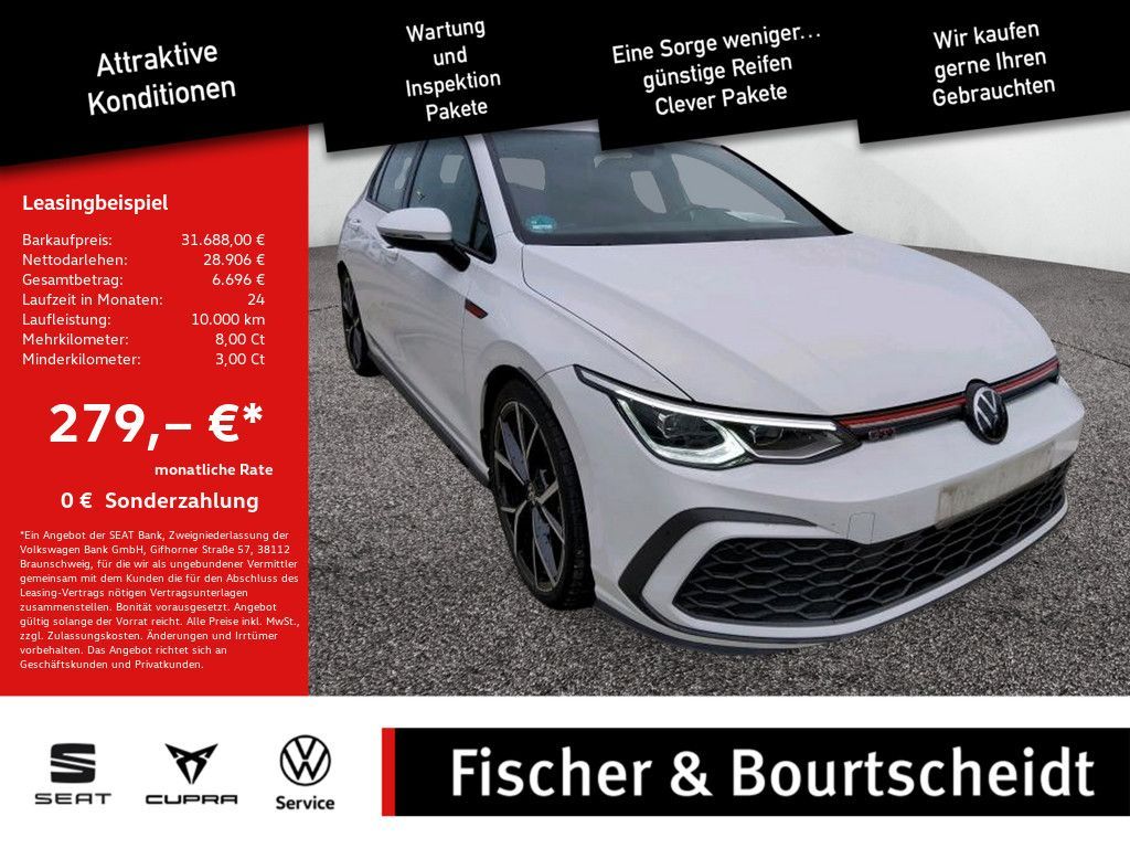 Volkswagen Golf VIII 2.0 TSI GTI SHZ ACC STANDHZ MATRIX-LED Leasing