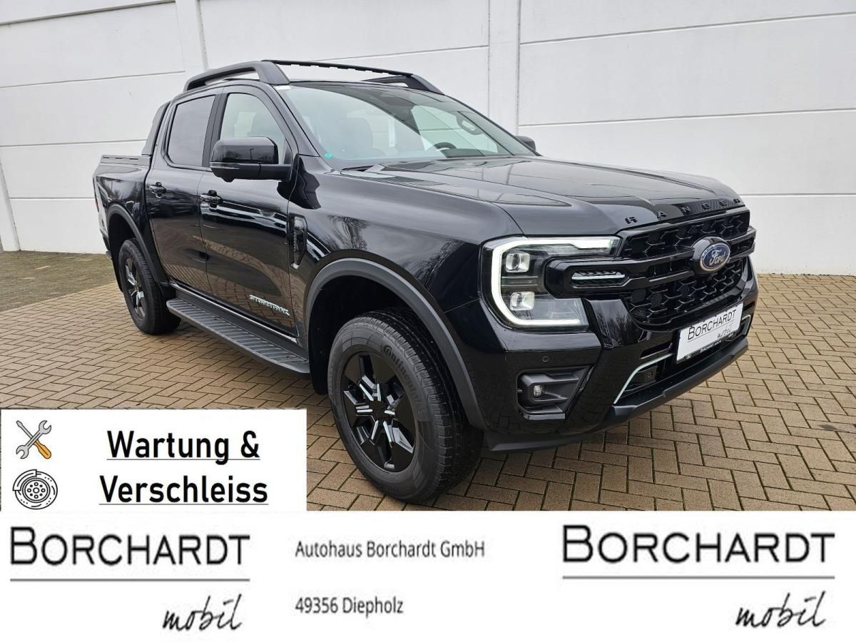 Ford Ranger PHEV*Stormtrak*e-4WD*el.Rollo schwarz*Matrix*ACC*360°* Leasing