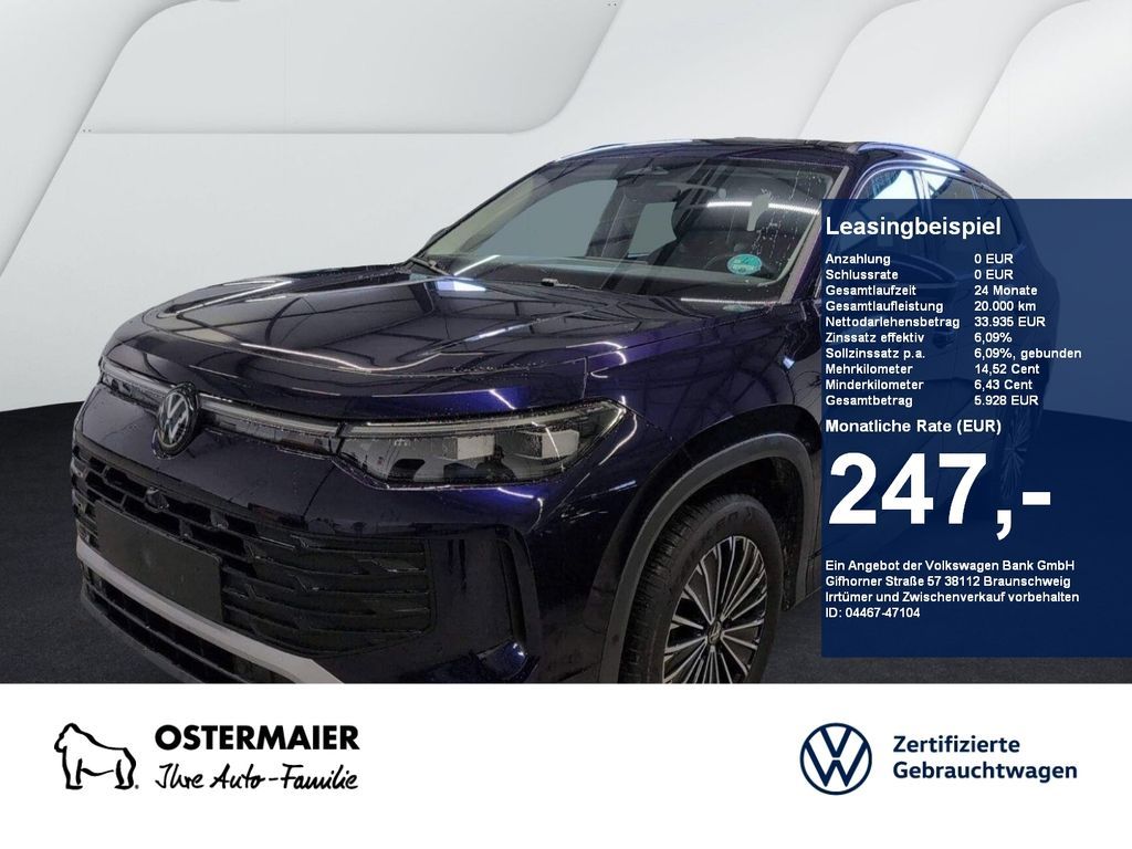 Volkswagen Tayron LIFE 1.5eTSI 150PS DSG ACC.AHK.AREA-VIEW. Leasing