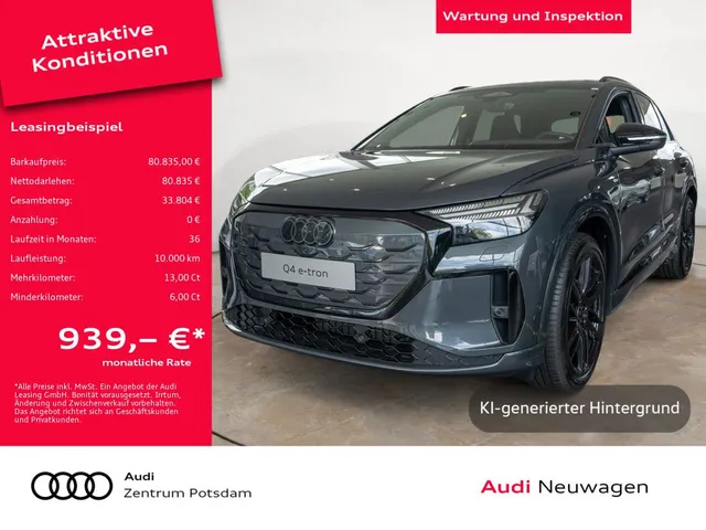 Audi Q4 SUV e-tron quattro PANO AHK STANDHZ HUD