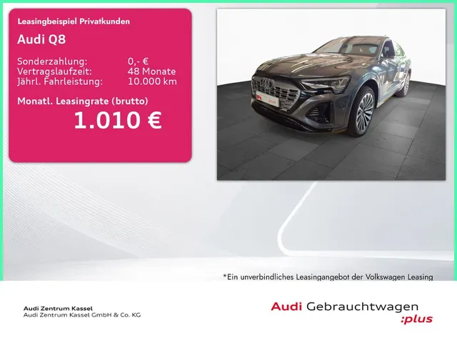 Audi Q8 SB 55 e-tron qu. S line Matrix B&O Pano 360°