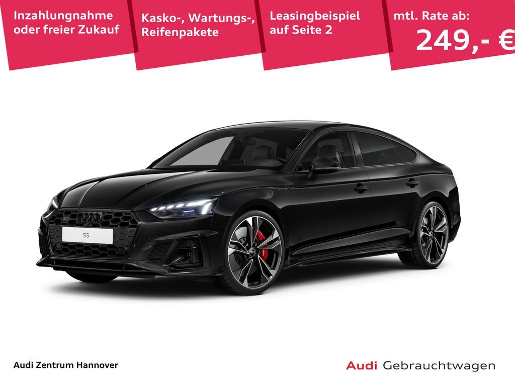 Audi S5 Sportback 3.0 TDI quattro Laser Standh B&O Ka Leasing