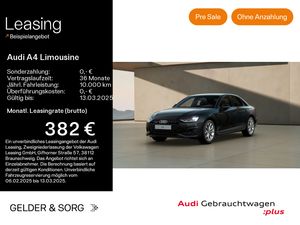 AUDI A4 Limousine 40 TDI LED*Sound*Virtual*RFK*Navi Leasing