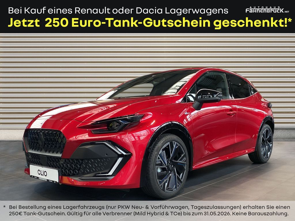 Renault Clio Esprit Alpine Full Hybrid E-Tech 160 Navi Leasing
