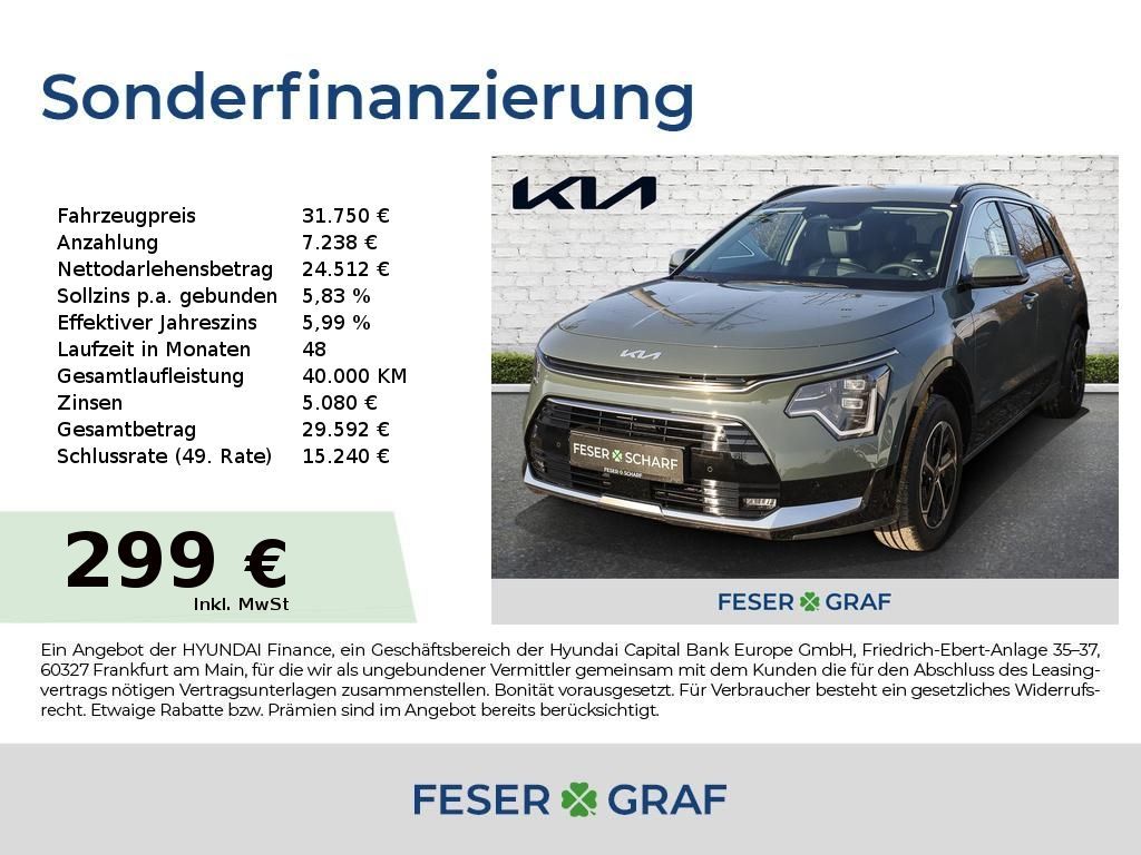 Kia Niro 1.6 Hybrid DCT Vision / Komf. + Style-Paket Leasing
