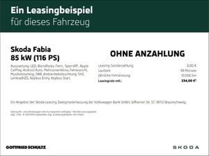Skoda Fabia Balance 1 0 TSI RFK SHZ LED APP TWA