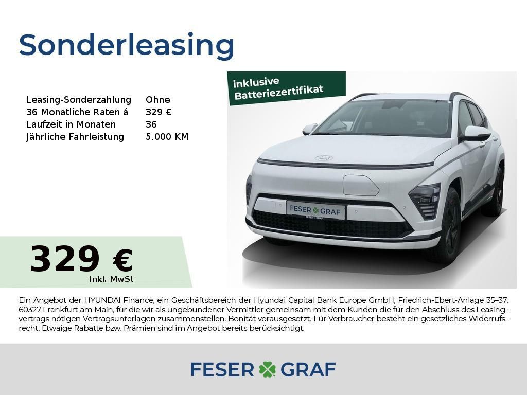 Hyundai Kona TREND NAVI SHZ LHZ LED KLIMA CARPLAY V2L Leasing