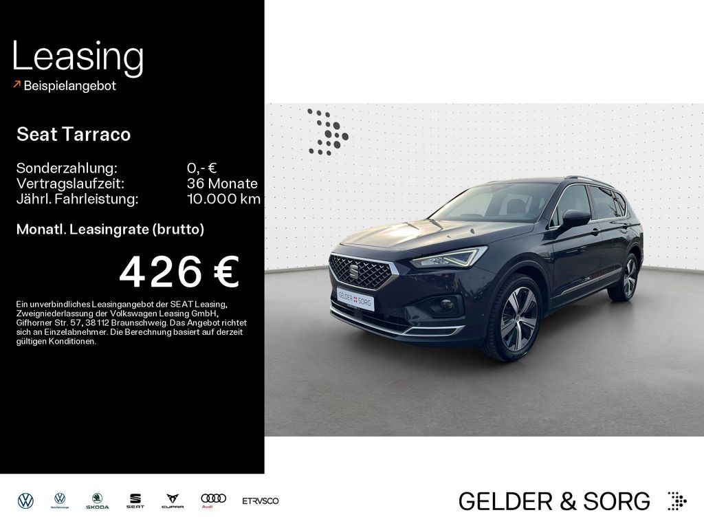 Seat Tarraco Xcellence 2.0 TDI 7Sitze*AHK*LED*RFK Leasing