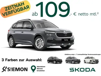 Skoda Kamiq Selection 1.0 TSI 70 kW (95 PS) Leasing