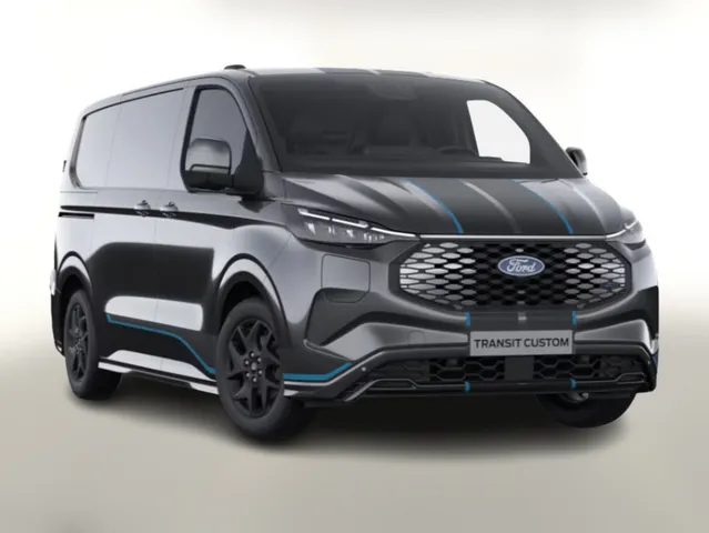 Ford E-Transit Custom 71kWh Sport L2 AHK ProPower ACC Finanzierung privat