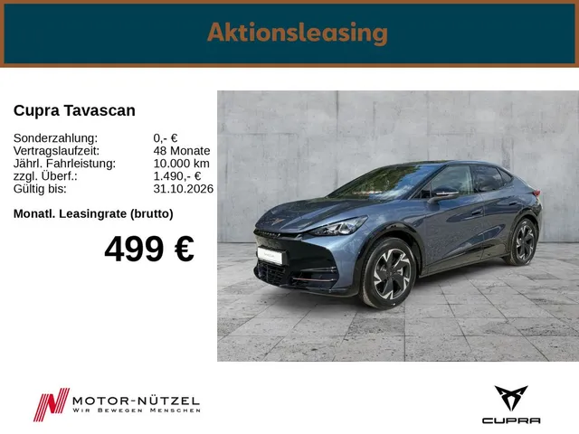 Cupra Tavascan Endurance 77 kWh