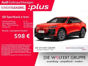 Audi Q6 Sportback e-tron S line quattro **0,25**AHK