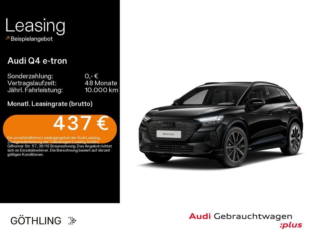 Audi Q4 e-tron 45*AR-HUD*Matrix*Virtual*Navi+*Sportsi Leasing