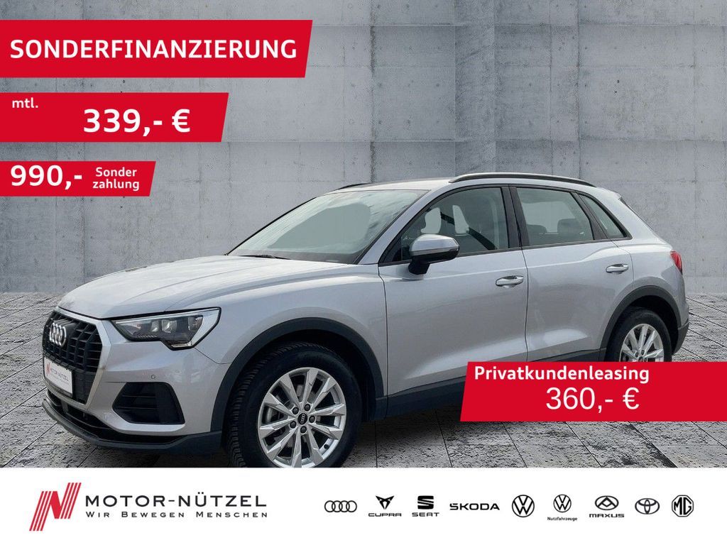 Audi Q3 35 TFSI S-TR LED+NAVI+AHK+SHZ+GRA+PDC+DAB+18