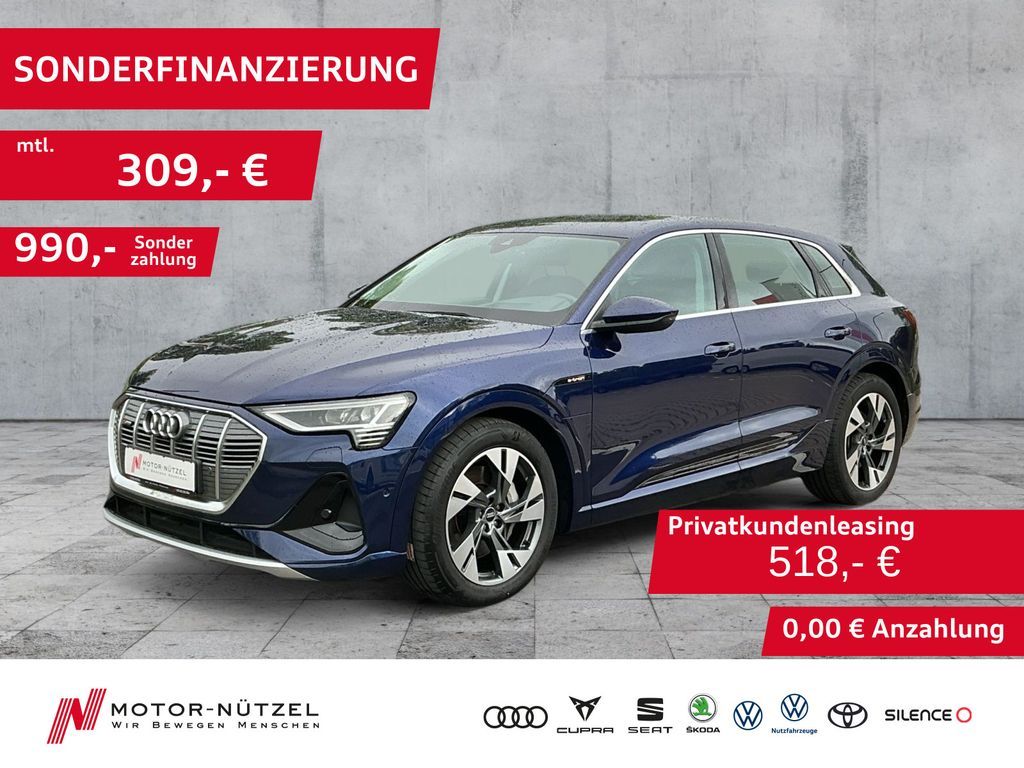 Audi e-tron 55 QU S-LINE EXT MATRIX+NAVI+AIR+ACC+HuD Leasing
