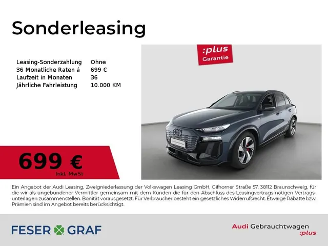Audi Q6 SUV e-tron qu. S line/Matrix/TechPro/AHK