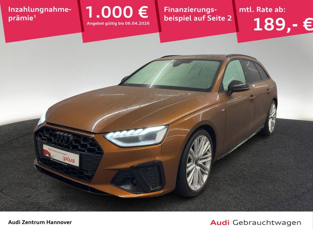 Audi A4 Avant S line 40 TFSI quattro Pano LED Navi vi Leasing