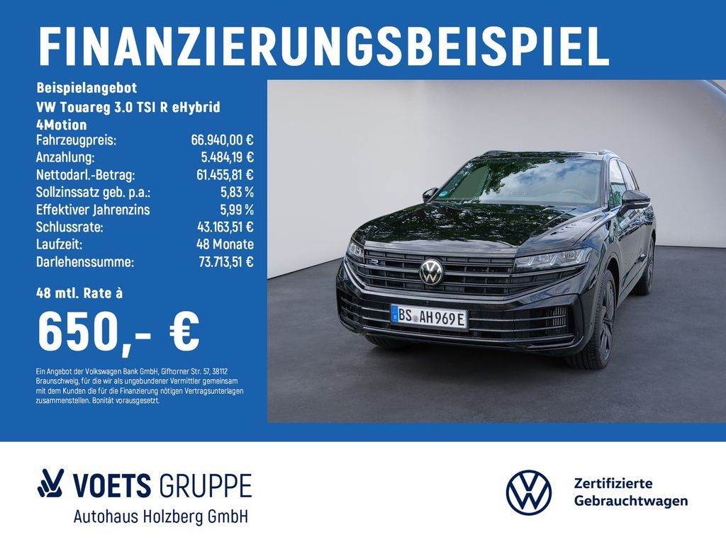 Volkswagen Touareg 3.0 TSI R eHybrid 4Motion LUFT+DYNAUDIO+ Leasing