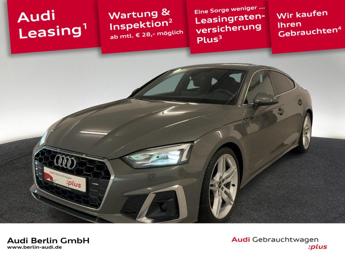 Audi A5 Sportback S line 40 TDI S tr. LED RFK NAVI Leasing