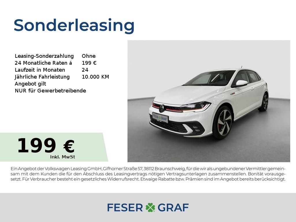 Volkswagen Polo GTI 2,0l TSI 207 PS DSG,NAVI, ACC, Climatr. Leasing