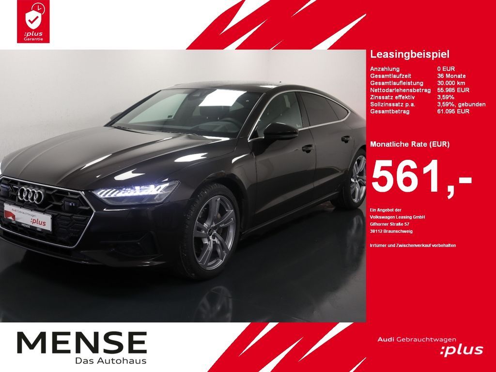Audi A7 Sportback 45 TDI quattro S tronic Matrix|AHK Leasing
