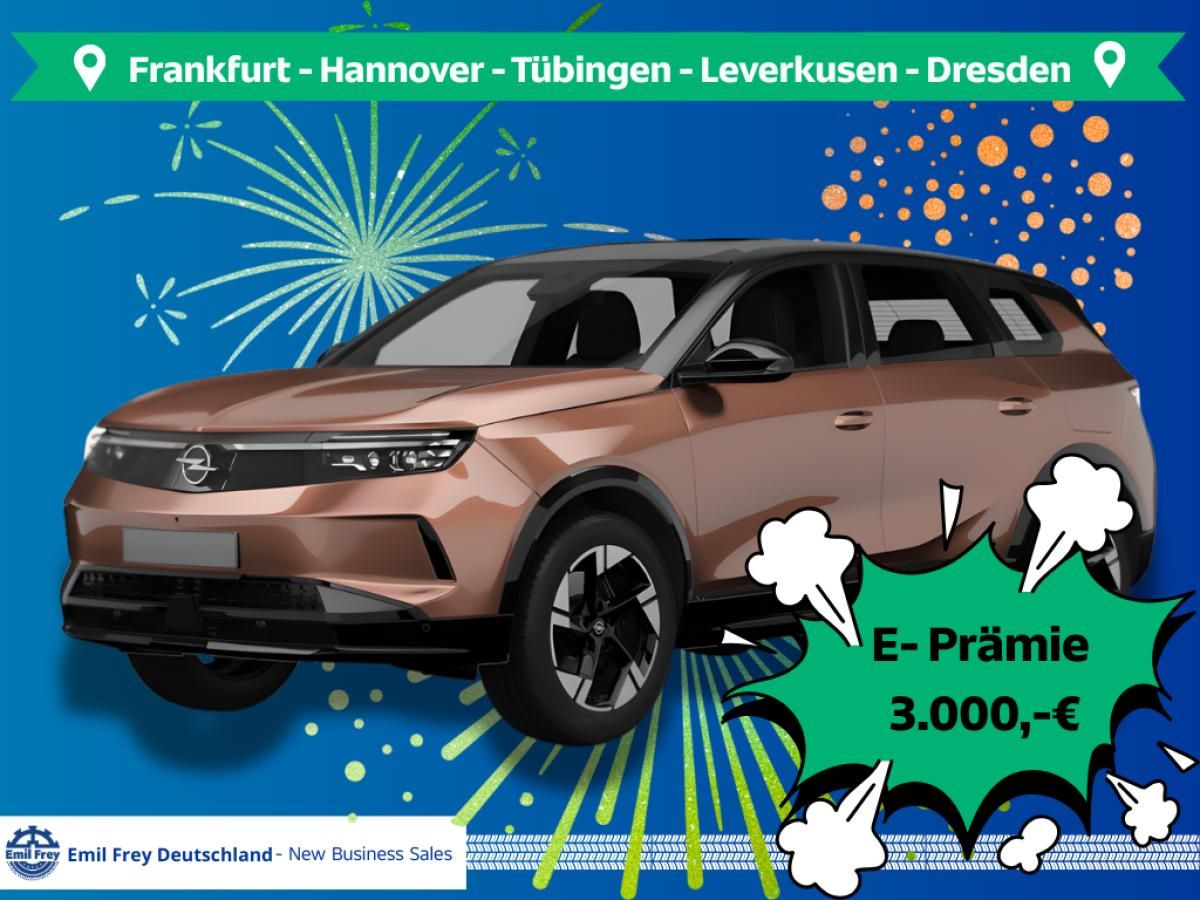 Opel Grandland 73-kWh-Batterie 157 kW Edition  💶​🔋​ E Prämie Leasing