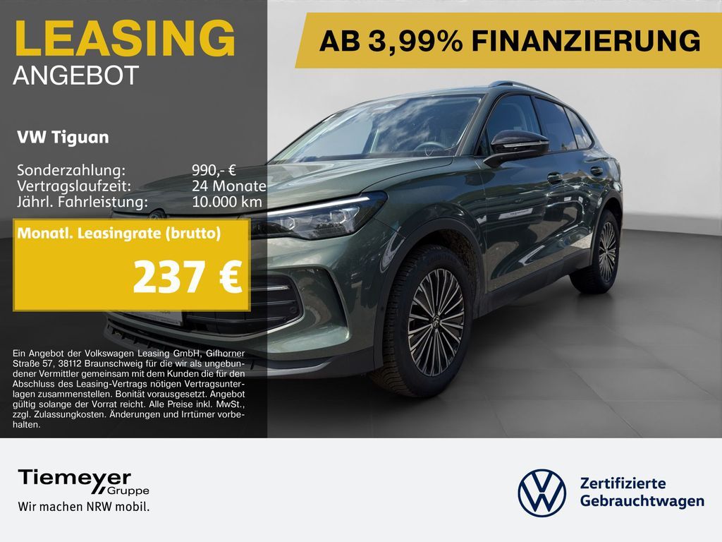 Volkswagen Tiguan 2.0 TDI DSG GOAL NAVI AHK KAMERA SITZHZG Leasing