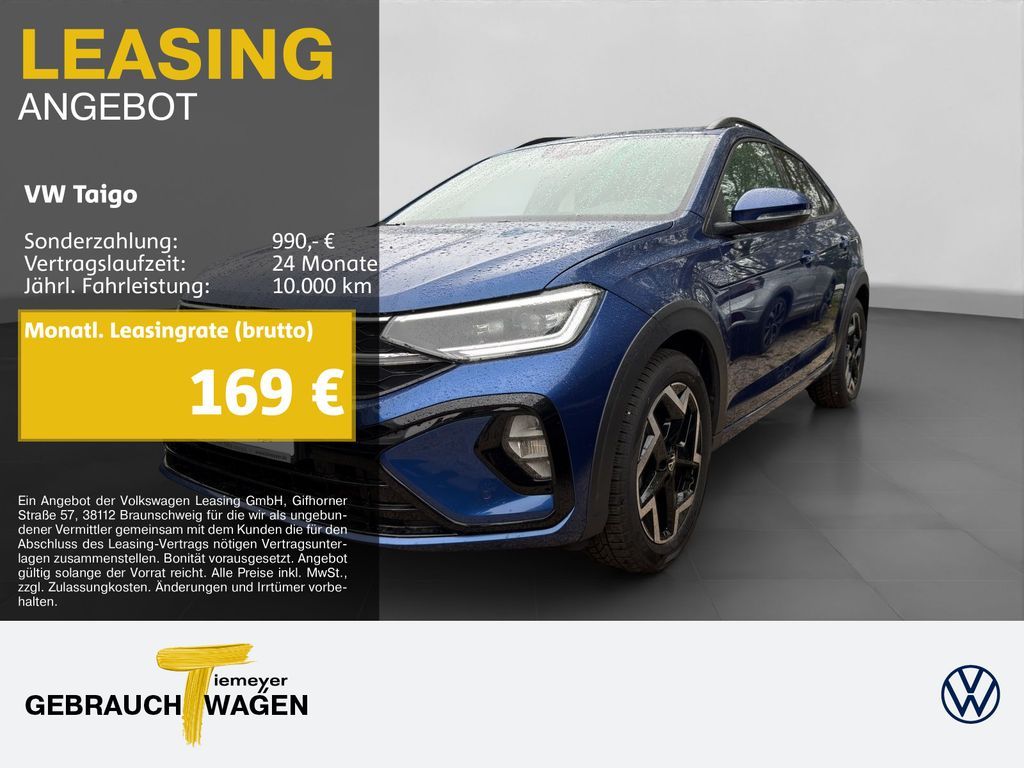 Volkswagen Taigo 1.5 TSI DSG R-LINE IQ.LIGHT AHK ASSIST KAM Leasing
