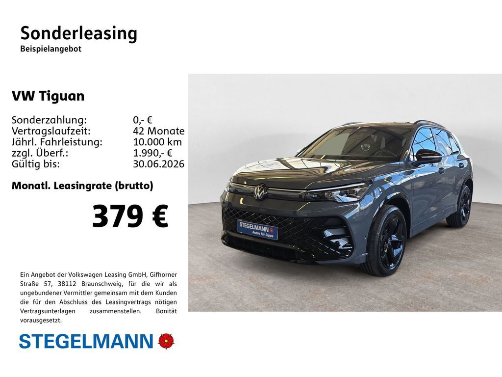 Volkswagen Tiguan 1,5 l eHybrid OPF 7-Gang-DSG R-Line Leasing