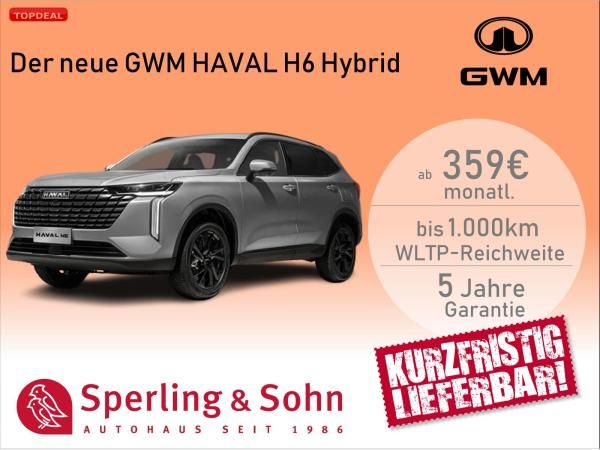 GWM Haval H6 LUXURY Hybrid ✔️❗Head-Up Display - NAVI - Ambientbeleuchtung❗SOFORT LIEFERBAR!✔️ Leasing