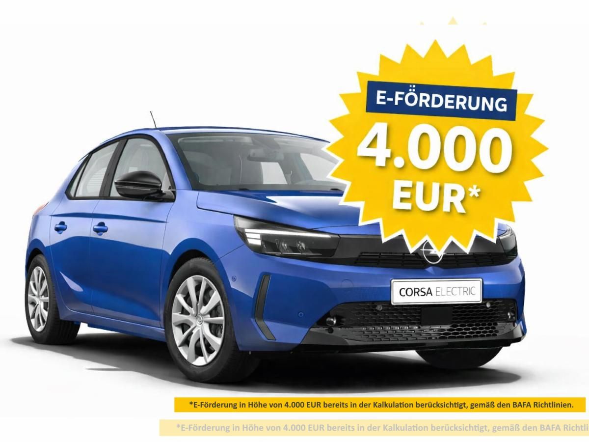 Opel Corsa-e 50-kWh-Batterie 100 kW Edition / 11kW On-Board Charger 3-phasig / Winterpaket / Techpaket Leasing