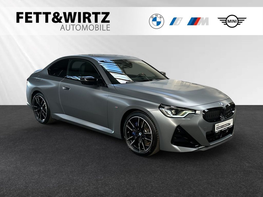 BMW M240i xDrive Coupe *Frozen Pure Grey*|Head-Up Leasing