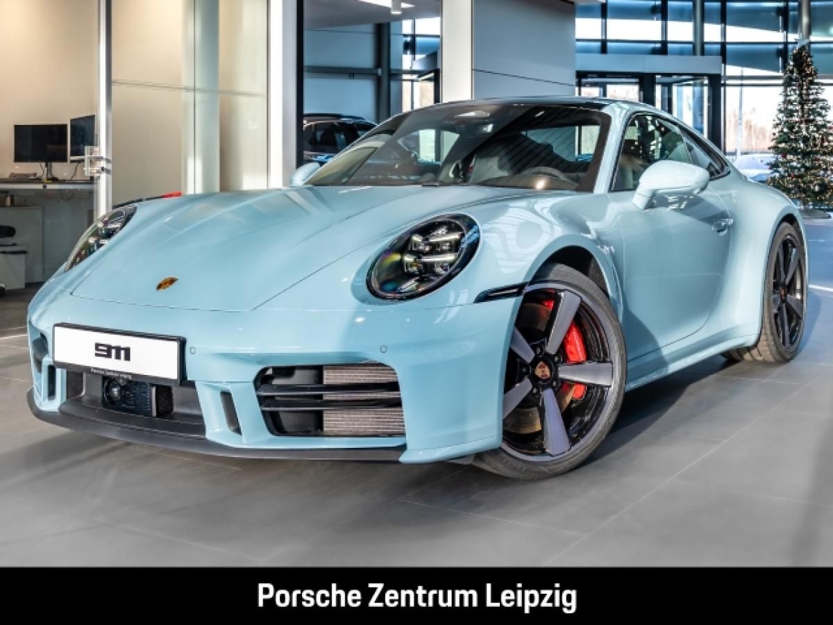 Porsche 992 911 Carrera 4S FnW meißenblau! Burmester Leasing