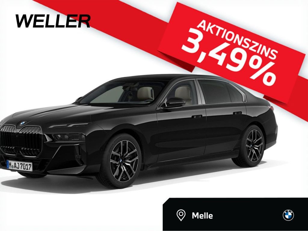 BMW 740d M PRO SKYLo Automatiktüren B&W Massage Leasing