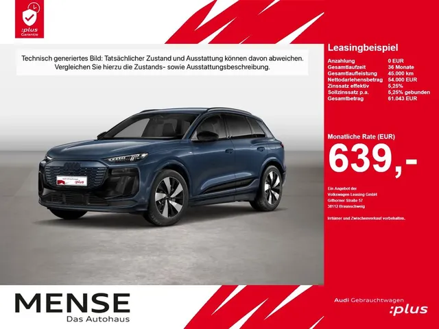 Audi Q6 e-tron S line Tech plus Standhzg|4xSHZG|ACC|L